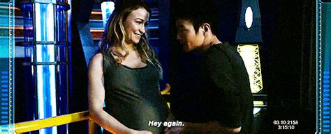 the 100 harper pregnant